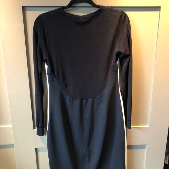 DKNY multi fabric dress Sz S - Picture 3 of 5